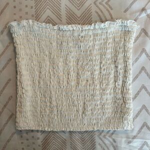 Brandy Melville Smocked Tube Top, OS
